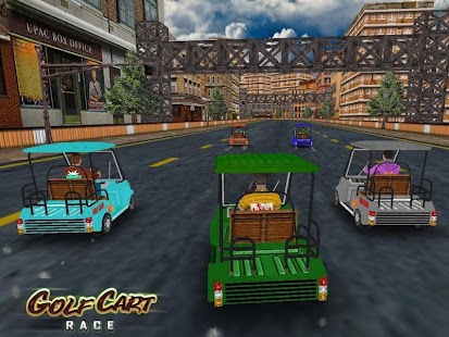 Golf Cart Race Golf Cart Race