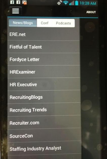 Recruiting News Feeds