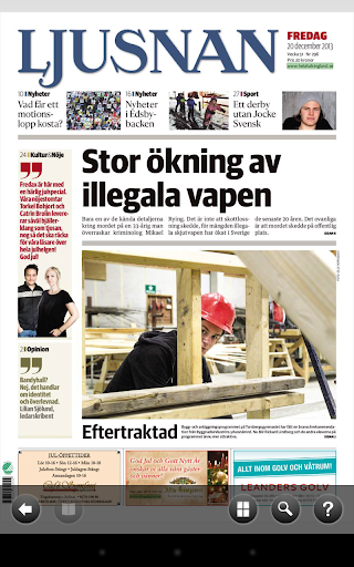 【免費新聞App】Ljusnan e-tidning-APP點子