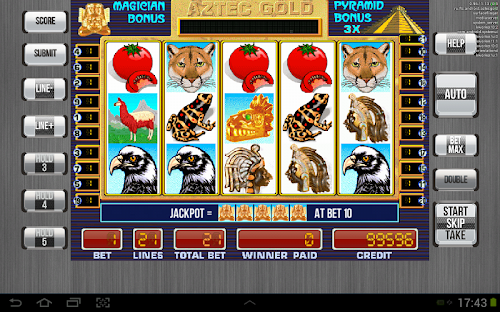 Android application Aztec Gold screenshort