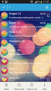 GO SMS City Lights Theme Screenshots 3