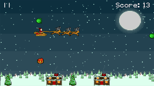 【免費動作App】Droppin' Santa retro Xmas game-APP點子