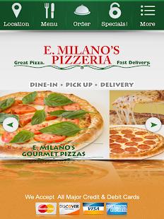 E. Milano's Pizzeria Screenshots 2