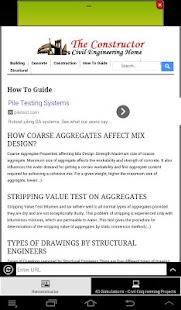 Civil Engineering Application Screenshots 3