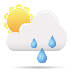 Speaking weather logo