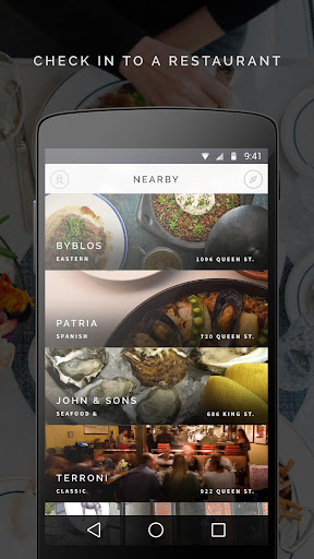 Tab: Payments for Dining