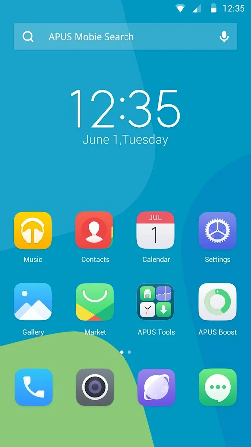 Taste of Life theme for APUS - screenshot