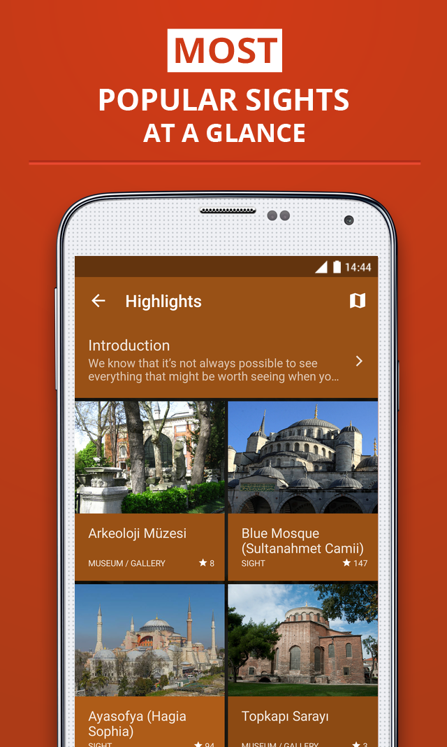 Istanbul Premium Guide Screen 2