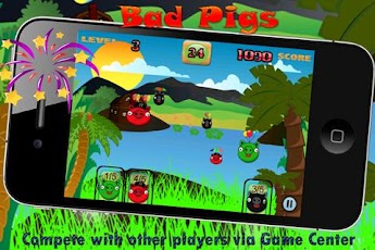 Bad Pigs v1.0 Apk  لعبة الخنازير الخضراء الجديدة