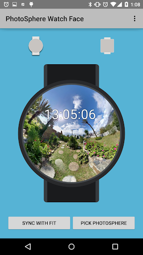 【免費健康App】PhotoSphere Watch Face-APP點子