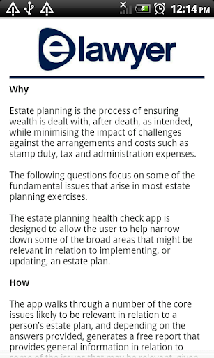 elawyer Estate Planning