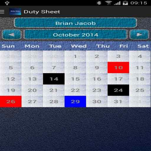 Duty Rota LOGO-APP點子