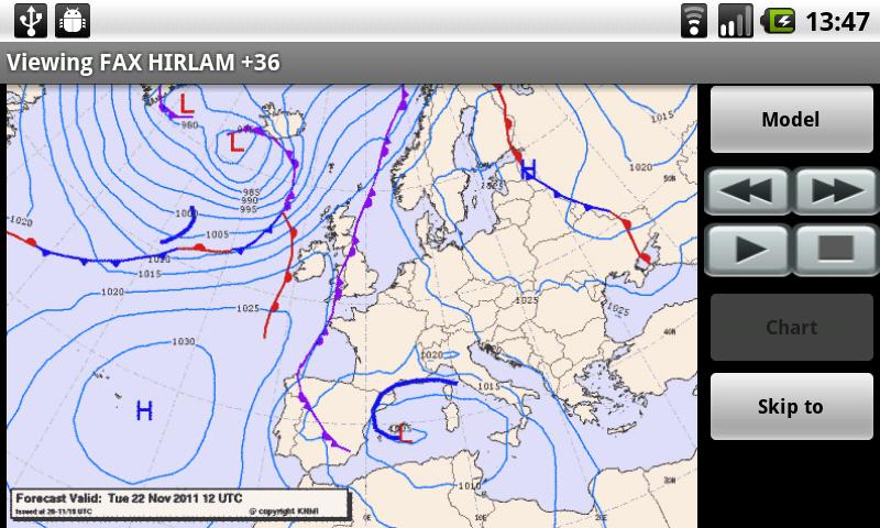 Weather Models Screen 3