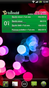 Free T.Widget - poraba za Tušmobil APK for Android