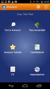 Screenshot dell'applicazione Android CareerBuilder: Job Search & Resume Builder