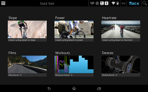 Tacx Cycling app