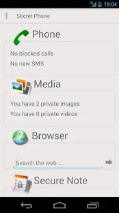 Secret Phone (free) - screenshot thumbnail
