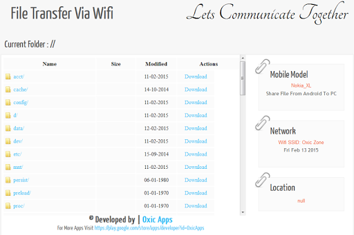 【免費社交App】File Transfer Via Wifi-APP點子