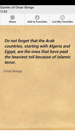 Quotes of Omar Bongo