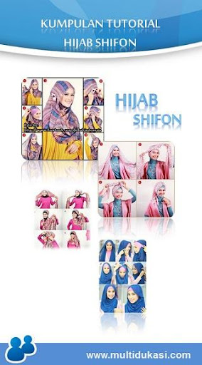 Tutorial Hijab Shifon