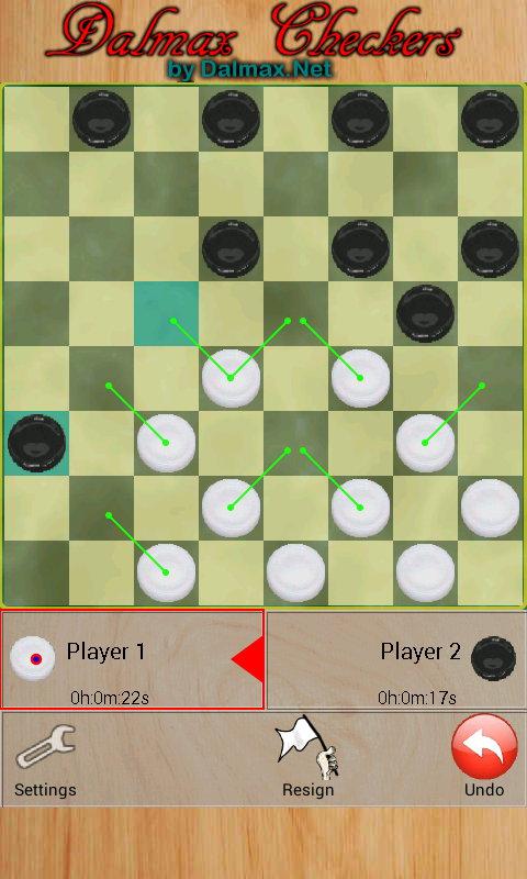 Android application Checkers by Dalmax screenshort