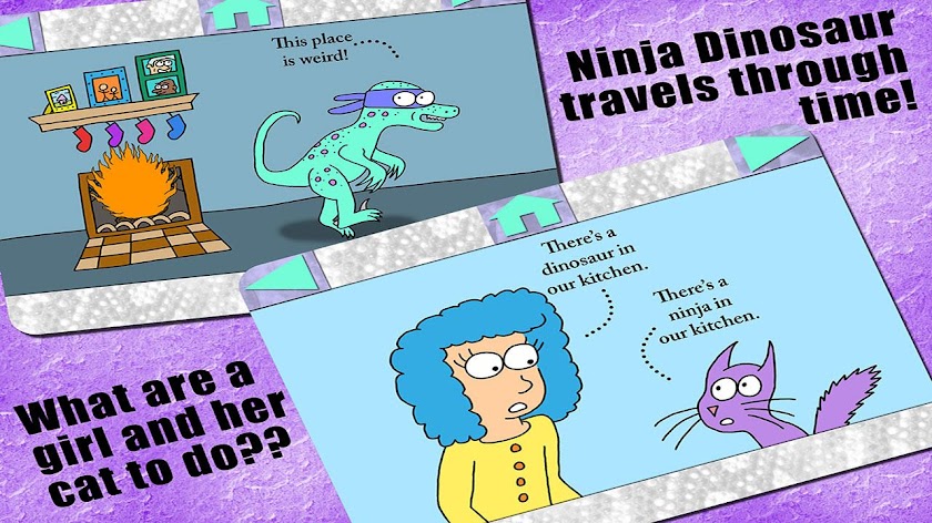 A Ninja Dinosaur Christmas!!! Screen 3