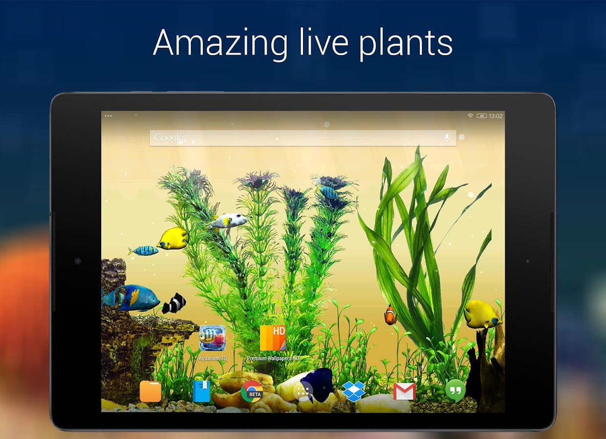 Aquarium 3D Live Wallpaper - screenshot