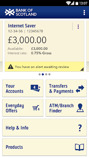 Bank of Scotland Mobile Bank