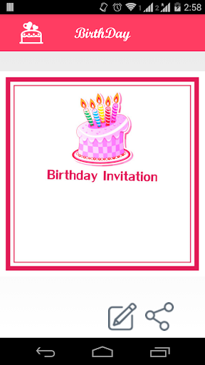 【免費社交App】Birthday Invitation Lite-APP點子