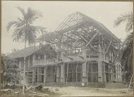 Grote villa in Simpangampat in aanbouw