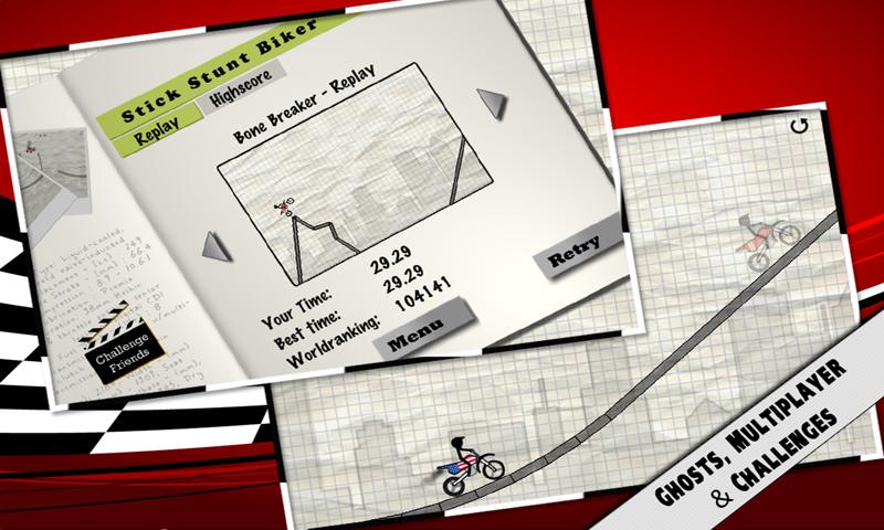 Stick Stunt Biker Screen 2