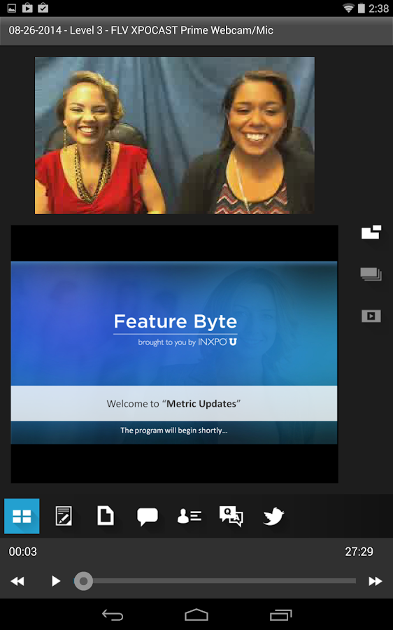  XPOCAST – Capture d'écran 