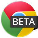 Google Chrome Android beta logo