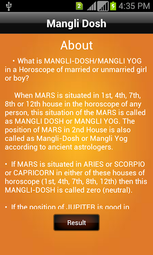 Mangli Dosh