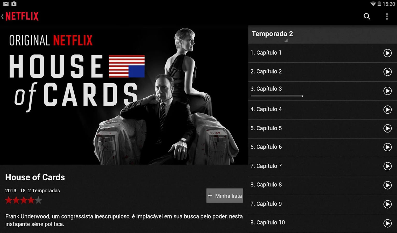   Netflix: captura de tela 