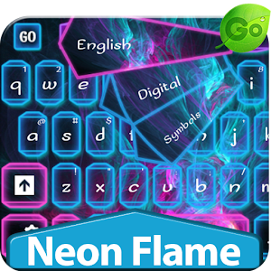 Neon Flame Keyboard.apk 5.0.4