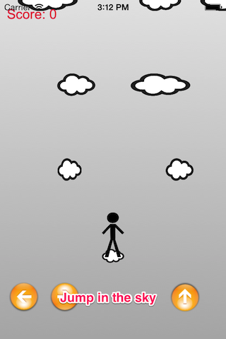 Brave Stickman Sport Sky Climb