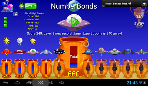 Number bonds ­­