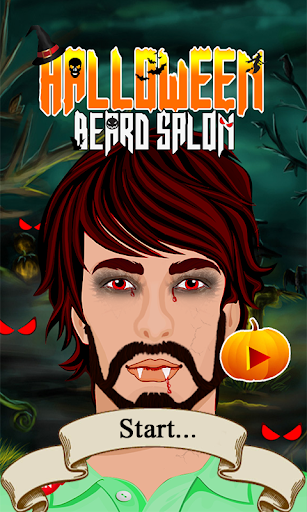 Beard salon haloween games