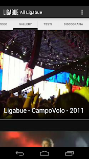 Ligabue news video testi Screenshots 3