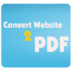 Cover Image of Unduh Convert web to PDF 1.2 APK