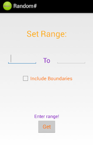 Random Number Generator Screenshots 0