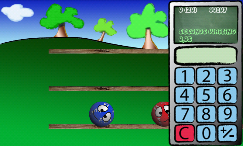 Brain trainer arithmetics Screen 1