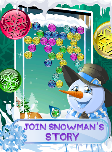 【免費休閒App】Snowman Story - Bubble Blast-APP點子