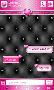 ♥ Elegant Heart Theme Go SMS ♥ - screenshot thumbnail