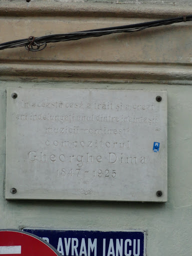 Placa Memoriala Gheorghe Dima