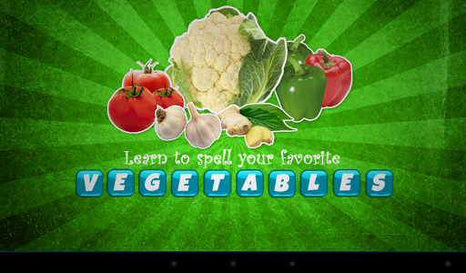 Learn To Spell Vegetables