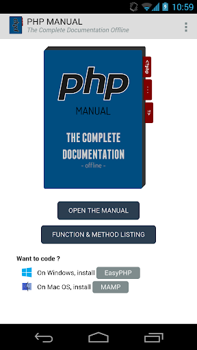 PHP Manual Offline