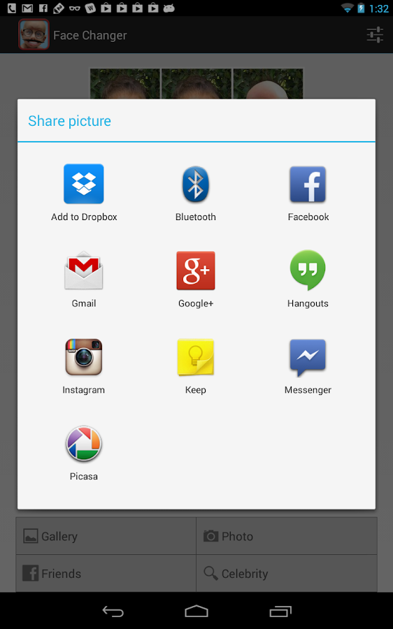 Face Changer - screenshot