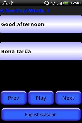 Pocket Polyglot Catalan Screen 3